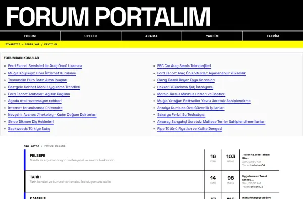 forumportalim.com.tr masaüstü ekran görüntüsü