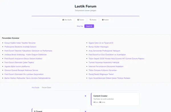 lastikforum.com.tr ekran görüntüsü