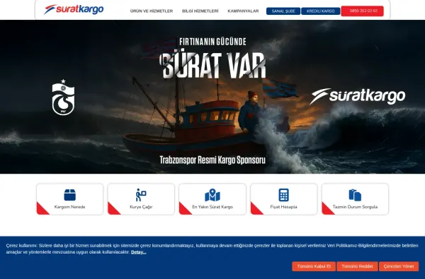 suratkargo.com.tr masaüstü ekran görüntüsü