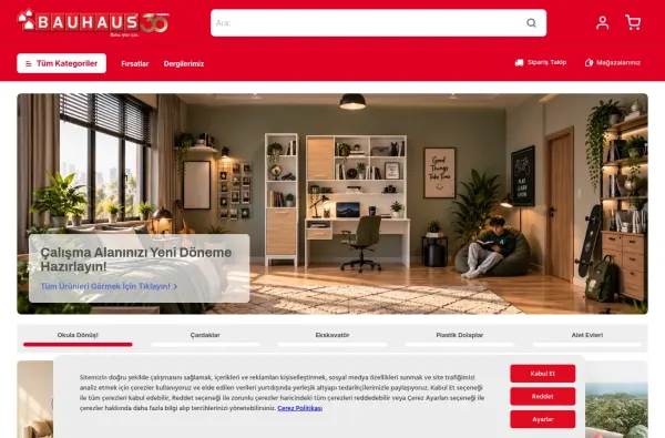 bauhaus.com.tr masaüstü ekran görüntüsü