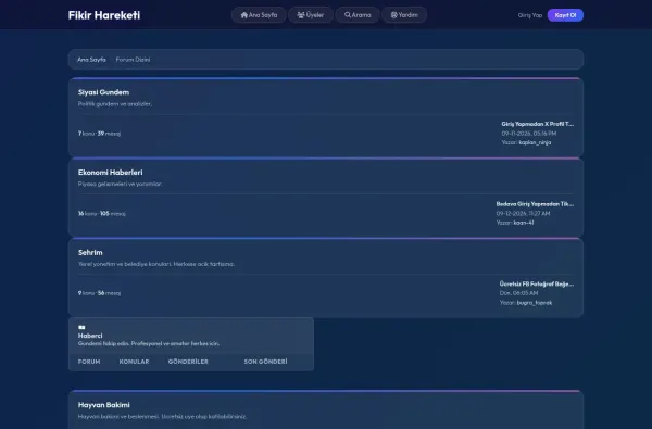fikirhareketi.com.tr ekran görüntüsü