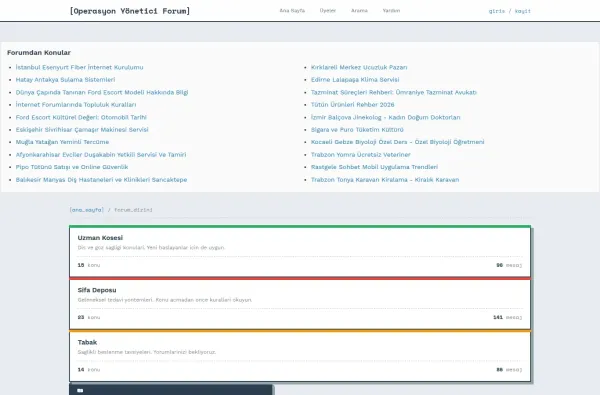 operasyonyoneticiforum.com.tr ekran görüntüsü