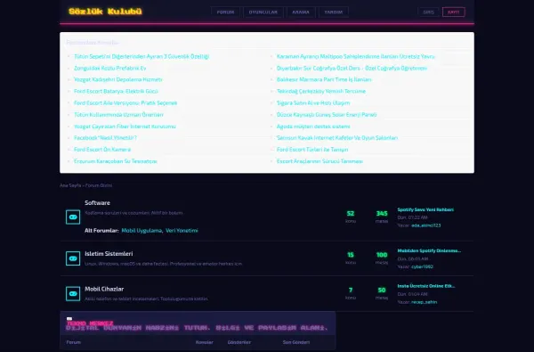 sozlukkulubu.com.tr ekran görüntüsü