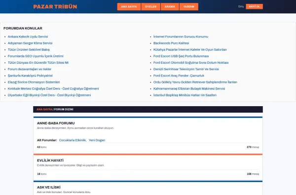 pazartribun.com.tr masaüstü ekran görüntüsü