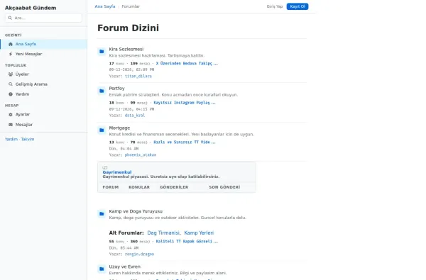 akcaabatgundem.com.tr ekran görüntüsü