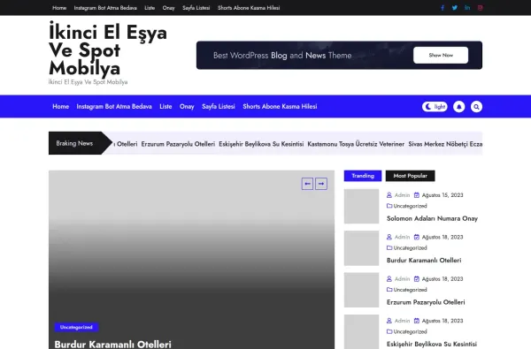 ikincielesyavespotmobilya.com.tr masaüstü ekran görüntüsü