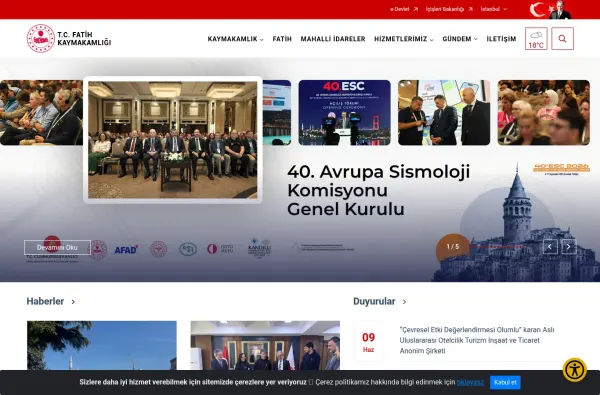 fatih.gov.tr ekran görüntüsü