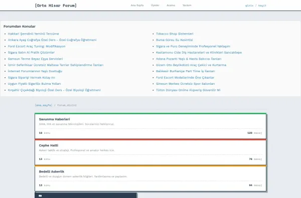 ortahisarforum.com.tr masaüstü ekran görüntüsü