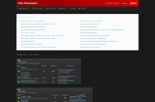 fikirrezonans.com.tr masaüstü ekran görüntüsü