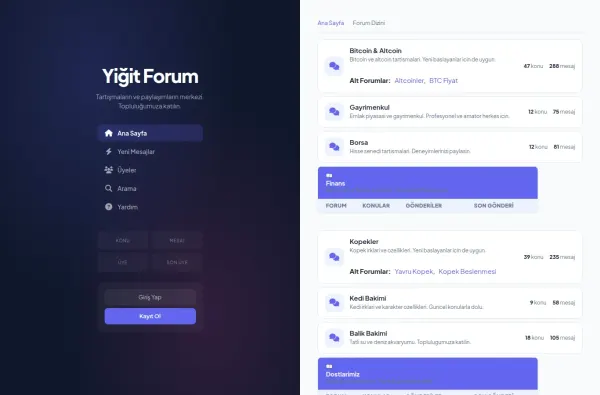 yigitforum.com.tr masaüstü ekran görüntüsü
