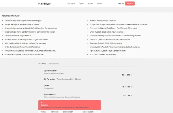fikirdiyari.com.tr ekran görüntüsü