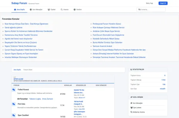 subapforum.com.tr masaüstü ekran görüntüsü