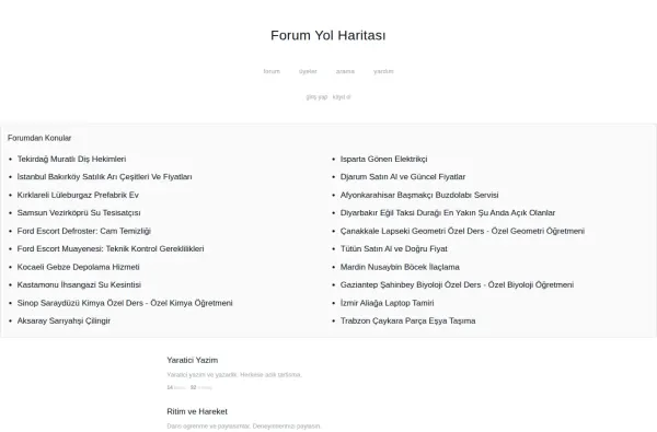 forumyolharitasi.com.tr masaüstü ekran görüntüsü