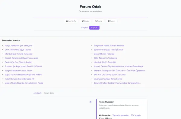 forumodak.com.tr ekran görüntüsü