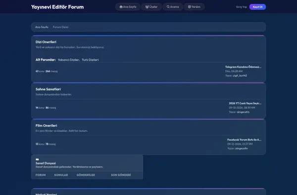 yayinevieditorforum.com.tr masaüstü ekran görüntüsü