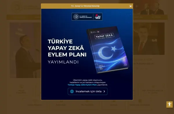 sanayi.gov.tr masaüstü ekran görüntüsü