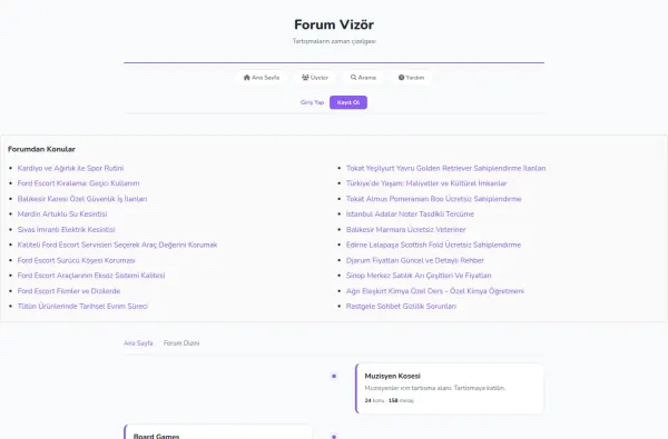 forumvizor.com.tr ekran görüntüsü