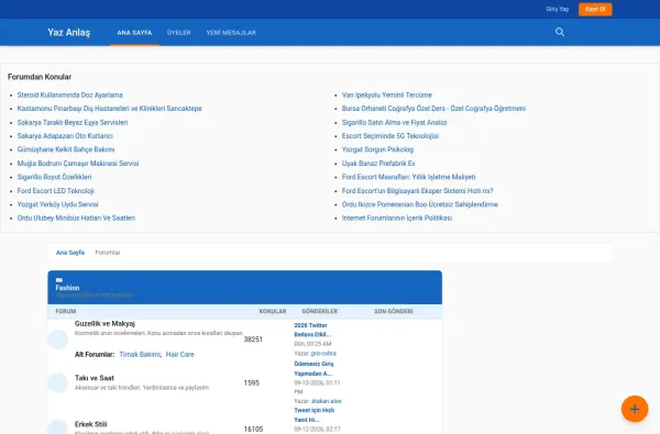 yazanlas.com.tr masaüstü ekran görüntüsü