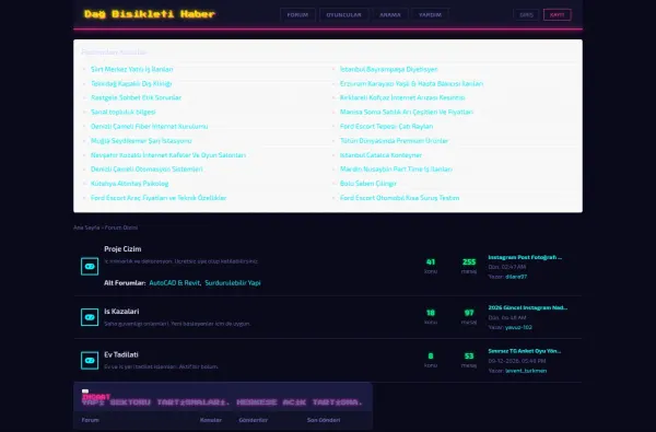 dagbisikletihaber.com.tr masaüstü ekran görüntüsü