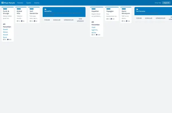 fluxforum.com.tr masaüstü ekran görüntüsü