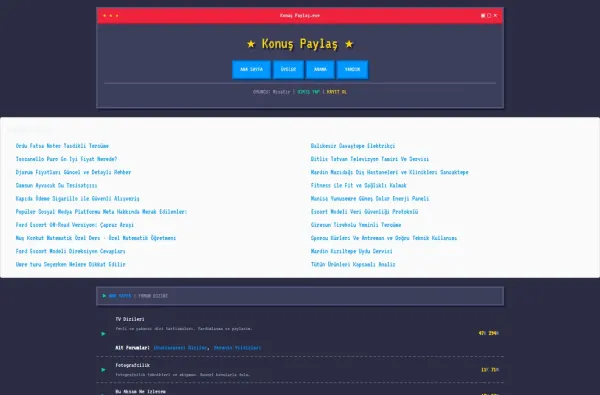 konuspaylas.com.tr ekran görüntüsü