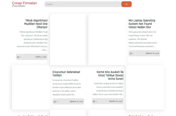 corapfirmalari.com.tr ekran görüntüsü
