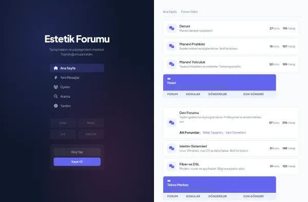 estetikforumu.com.tr masaüstü ekran görüntüsü