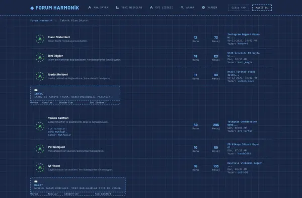 forumharmonik.com.tr masaüstü ekran görüntüsü