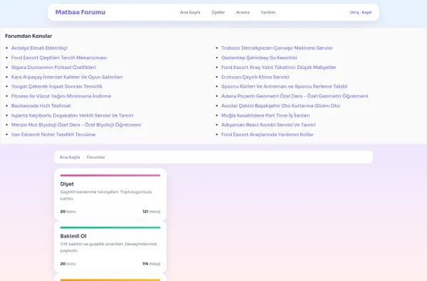 matbaaforumu.com.tr ekran görüntüsü