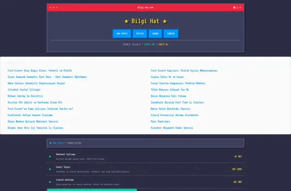 bilgihat.com.tr masaüstü ekran görüntüsü