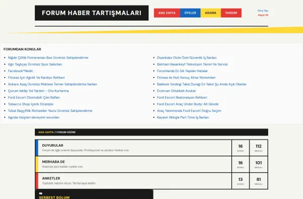 forumhabertartismalari.com.tr ekran görüntüsü