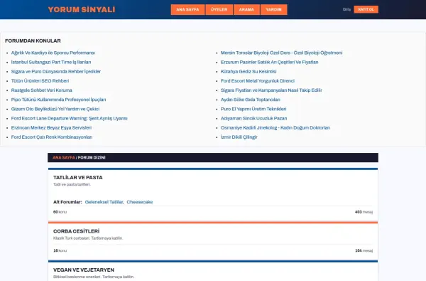 yorumsinyali.com.tr masaüstü ekran görüntüsü