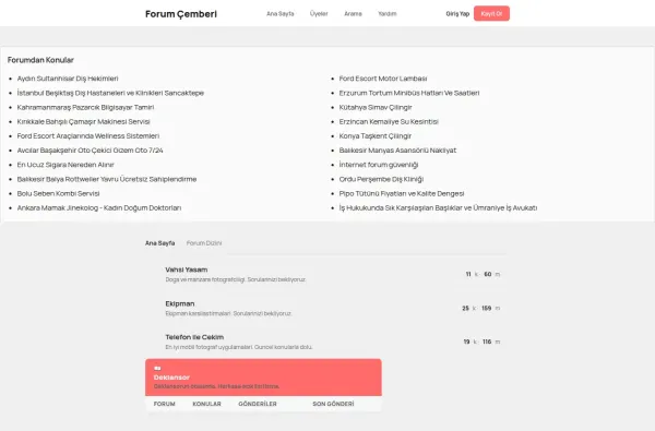 forumcemberi.com.tr ekran görüntüsü