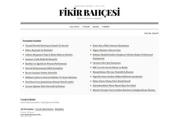 fikirbahcesi.com.tr masaüstü ekran görüntüsü