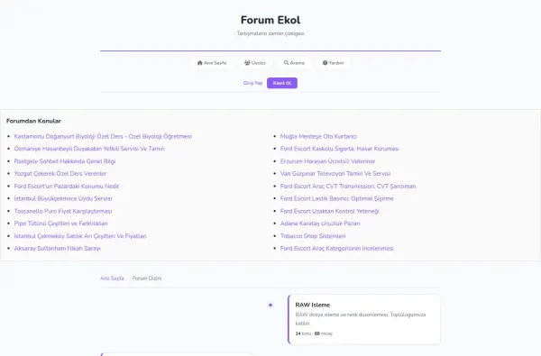 forumekol.com.tr ekran görüntüsü