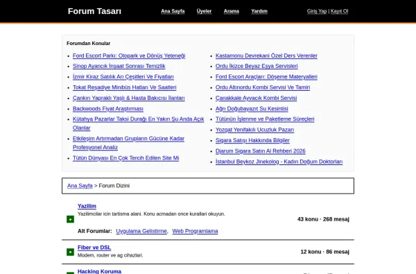 forumtasari.com.tr ekran görüntüsü