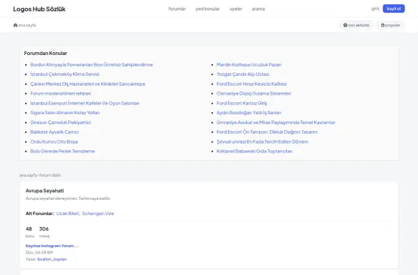 logoshubsozluk.com.tr masaüstü ekran görüntüsü