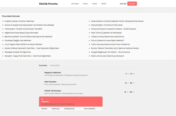sozlukforumu.com.tr masaüstü ekran görüntüsü