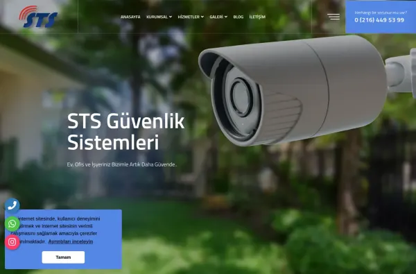 stsguvenlik.com ekran görüntüsü
