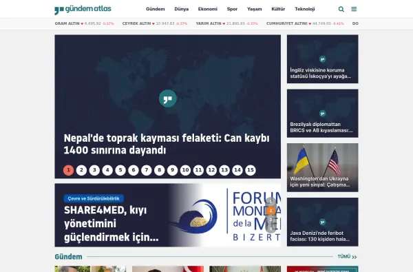 gundematlas.com ekran görüntüsü