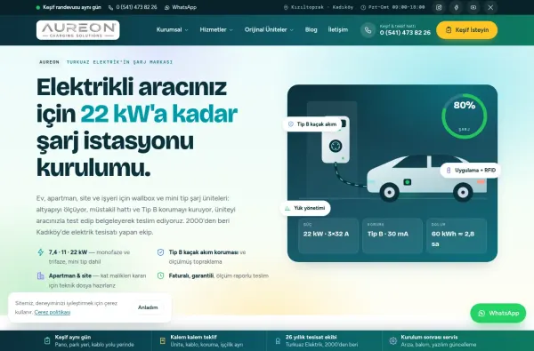 turkuazaureon.com ekran görüntüsü