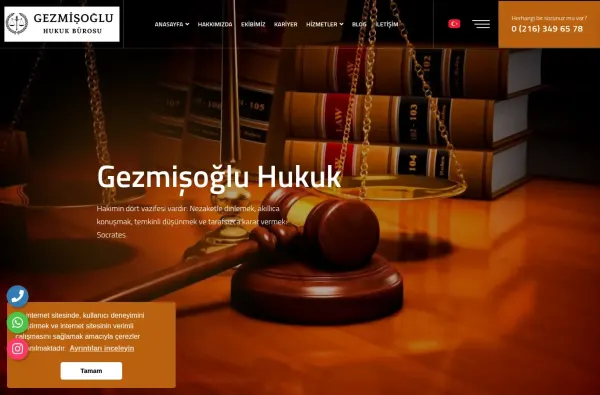 gezmisogluhukuk.com ekran görüntüsü