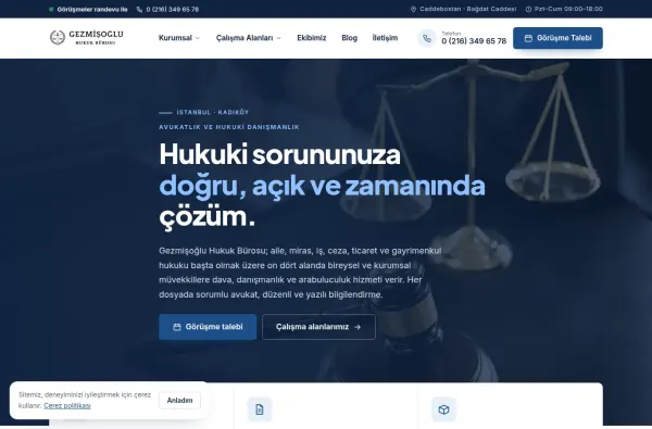 gezmisogluhukuk.com ekran görüntüsü
