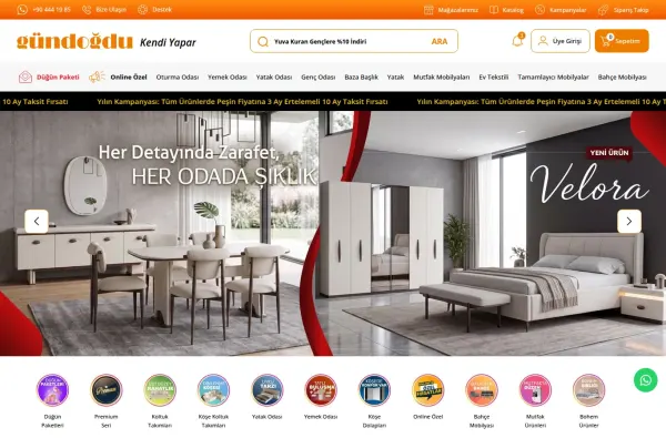 gundogdumobilya.com.tr masaüstü ekran görüntüsü