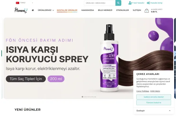 hommbitkisel.com.tr masaüstü ekran görüntüsü