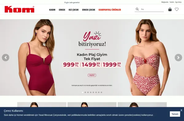 kom.com.tr masaüstü ekran görüntüsü