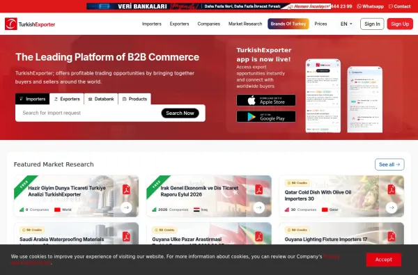 turkishexporter.com.tr masaüstü ekran görüntüsü