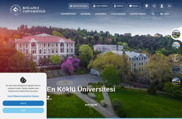 bogazici.edu.tr masaüstü ekran görüntüsü