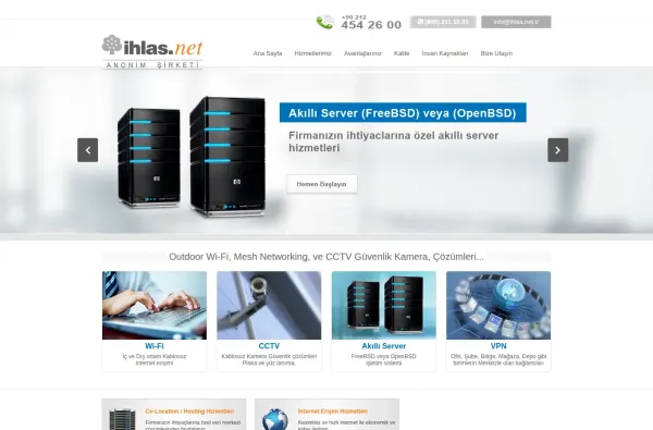 ihlas.net.tr masaüstü ekran görüntüsü