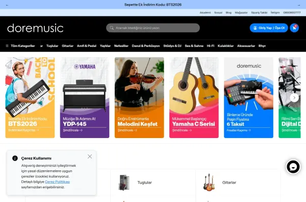 do-re.com.tr masaüstü ekran görüntüsü